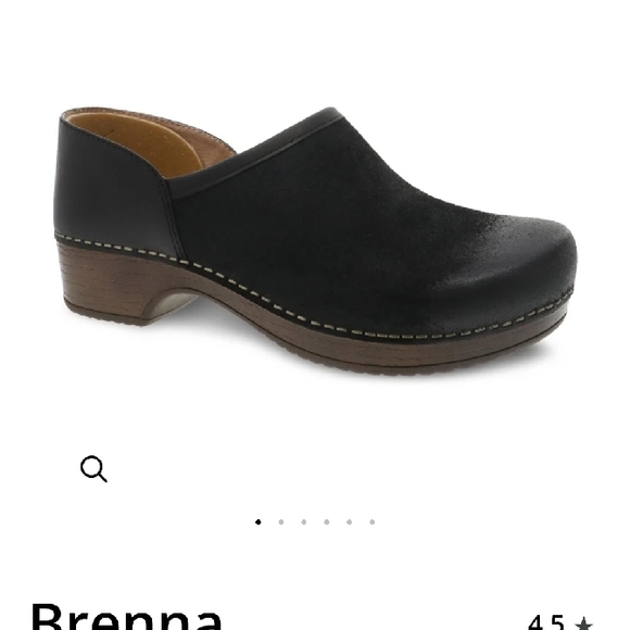 Dansko Brenna Black Clogs - Picture 6 of 10